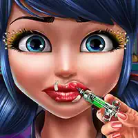 Punktierte Lippeninjektionen Für Mädchen
